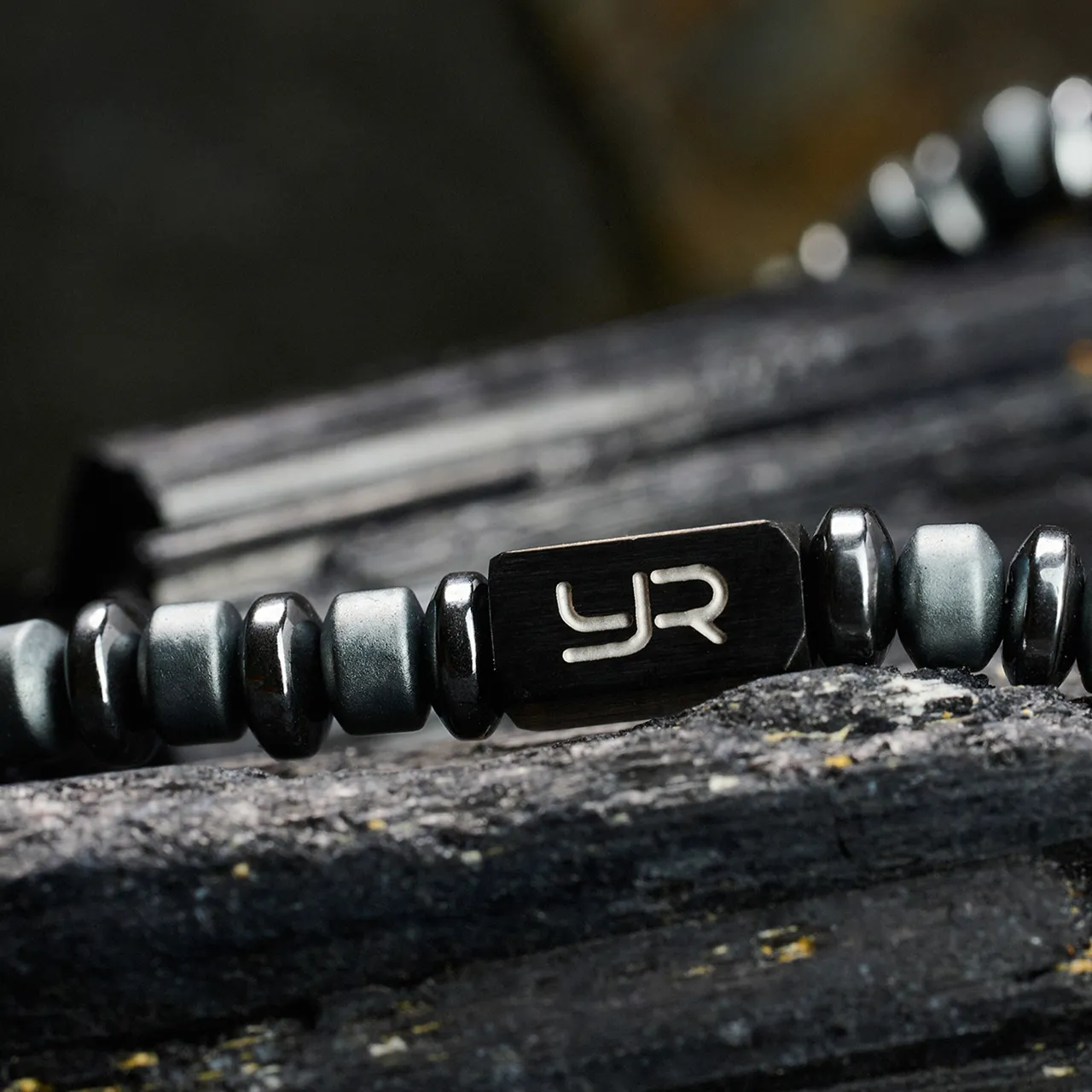 鐵磁石手鍊4mm赤鐵礦手串男士時尚復古男生小眾手串 6