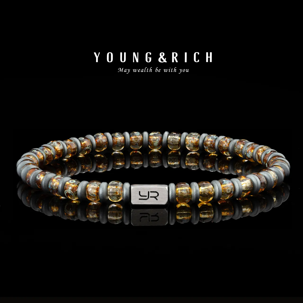 御幸米珠4mm液體陽光小眾男生小眾手串