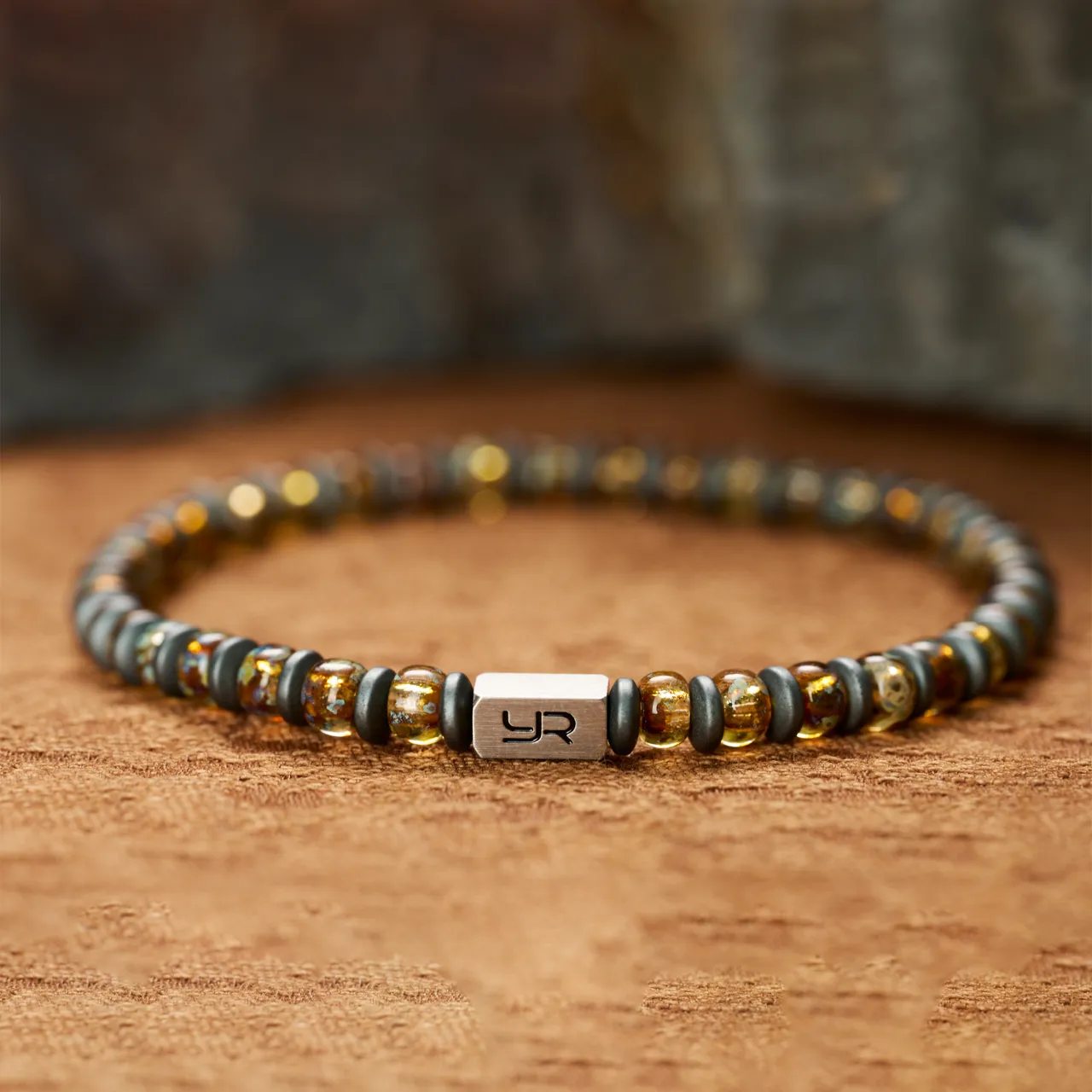 御幸米珠4mm液體陽光小眾男生小眾手串 3