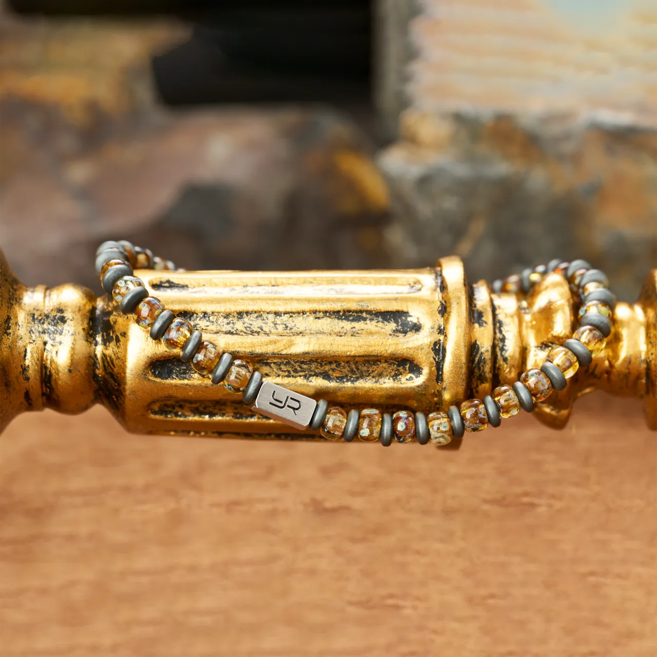 御幸米珠4mm液體陽光小眾男生小眾手串 6